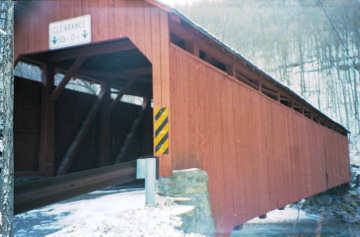 Sonestown Bridge. Photo by N & C Knapp, December, 2005